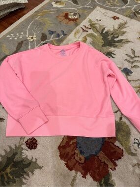 Thereabouts Girls' Lightweight Pink Crewneck Sweatshirt Size XL